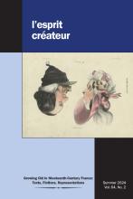 Cover of L'Esprit Créateur, Volume 64, Number 2, Summer 2024